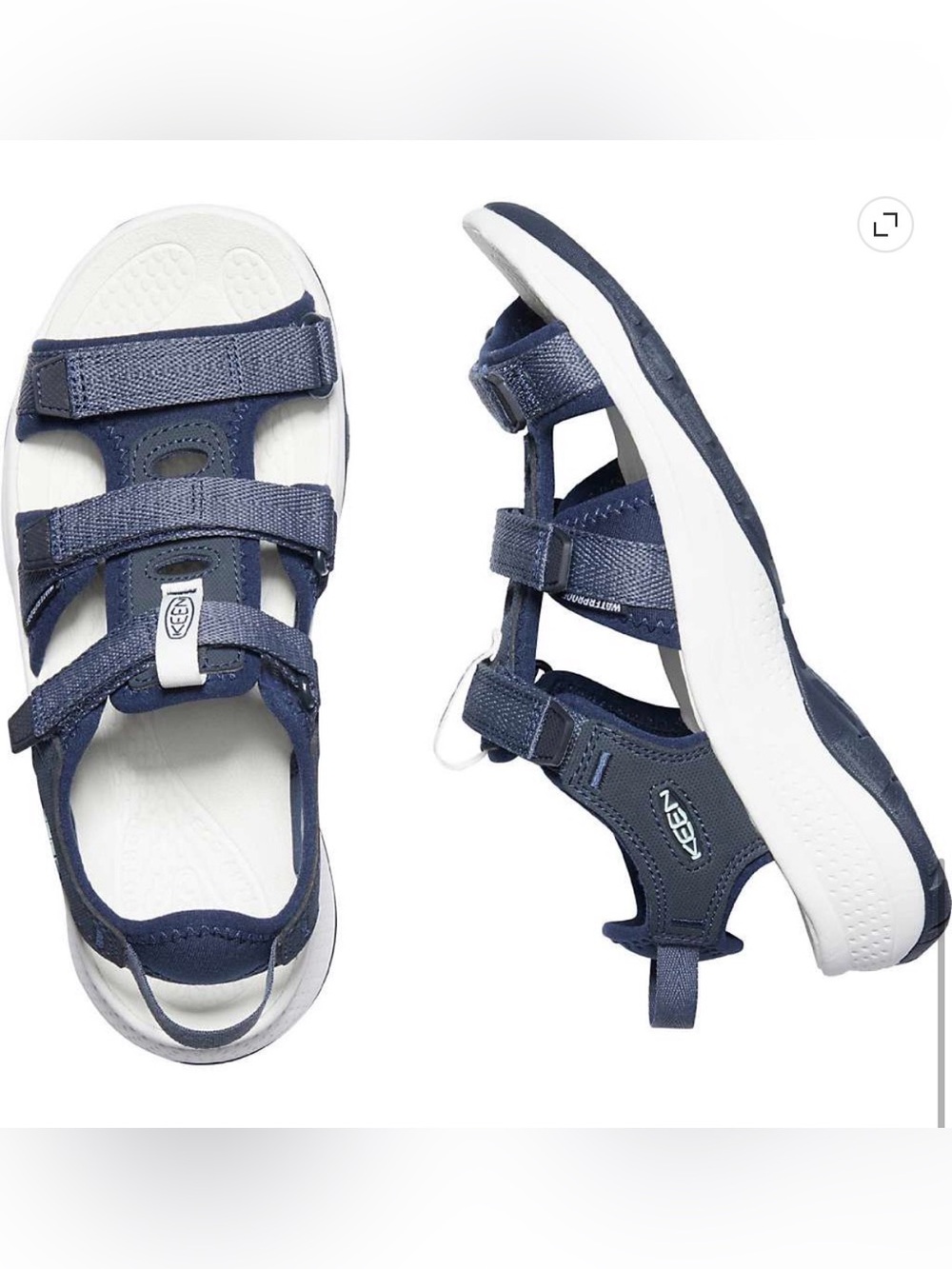 KEEN Women’s Astoria West Navy Sandals size 7.5